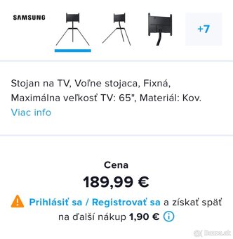 Samsung stojan na TV Frame - 6