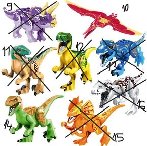 DINOSAURY-Jursky svet 12,5 cm - 6