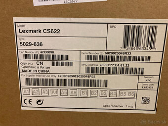 Farebna laserova Lexmark CS622 - 6