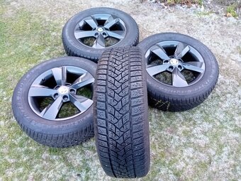 16" ALU 5x112 orig ŠKODA čierne + zimné 215/60 r16 do 9mm - 6