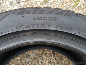 235/50 r17 zimné pneumatiky 2ks Bridgestone DOT2021 - 6