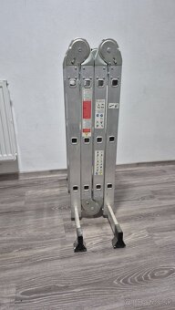 Klbovy hlinikovy rebrik 4×3 - 6