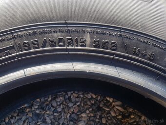 195/80 r15 nepoužité letné pneumatiky Dunlop DOT2022 - 6