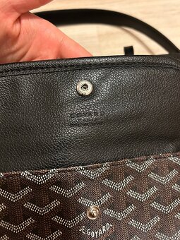 Goyard kabelka Bohéme Hobo - čierna (GO6) - 6