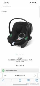 Nove Zabalené CYBEX Aton B2 vajíčko i-Size - 6