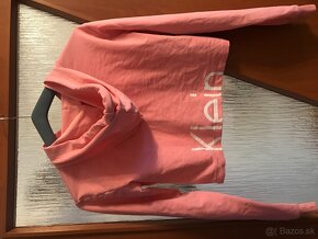 CALVIN KLEIN originál baby pink damska mikinka S/M - 6