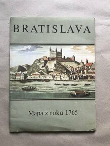 Faust, Bratislava Mapa z roku 1765, Horná Nitra Gustáv Mallý - 6