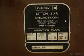 predám VINTAGE repro CELESTION DITTON 15XR - 6