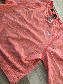 GYMSHARK crop top coral - 6