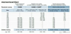 Sprchová zástena CADURA CAS2 - 6