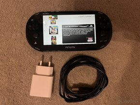 P: PlayStation VITA Slim (FLASH) + 64GB karta plná hier - 6