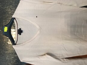 TOMMY HILFIGER originál white dámsky svetrik S/M - 6