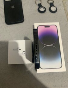 iPhone 14 Pro max + AirPods 4 ANC+ air tag+ originál krity - 6