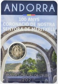 Andorra - euro mince a euro sady 2016 - 2023 - aktuálne - 6