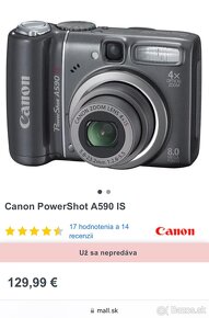 Canon PowerShot A590 IS - 6