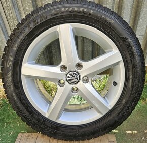 Originálna zimná sada VW - 5x112 R16 + 205/55 r16 - 6