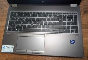 výkonný laptop HP Zbook Fury G8 i9, 32GB, NVIDIA RTX, 1TB - 6