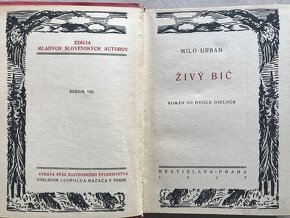 Milo Urban Živý bič, Baudelaire Kvety zla, Reisel, Haľamová - 6