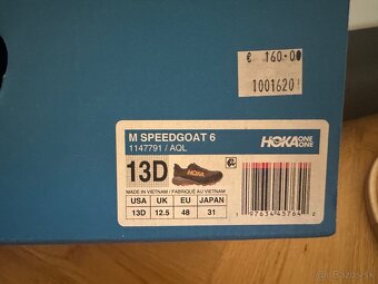 Tenisky HOKA  speedgoat 6 / veľkosť  48 - 6