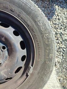 Opel Corsa C plechové disky+ letné pneu 155/80 R13 - 6