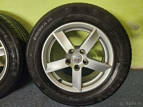 Alu.Seat 5x112 +Pneu 215/60 R16 95H letné - 6