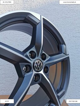 Vw Multivan, Caravelle alu disky 8x19 5x120 ET50 1253 - 6