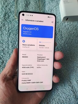 OnePlus 8T 128 GB,8GB RAM strieborný - 6