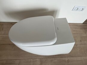 PREDÁM závesné rimless WC Duravit Architec + doska - 6