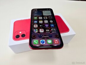 APPLE IPHONE 11 64GB RED ,Baterka 100% - 6