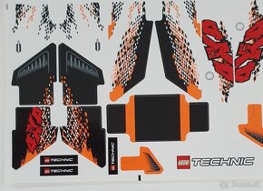 Lego Technic nálepky 42056, 42083, 42009, 42030, 9398 - 6