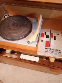 Retro gramo rádio Tesla Humoreska 1122A - 6