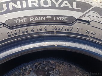 215/65 r16c letné pneumatiky 4ks Uniroyal DOT2021 - 6