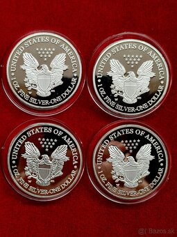 American Eagle 1oz 1986, 1987, 1996, 2010 - 6