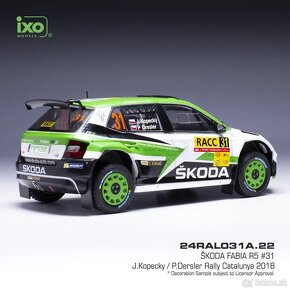 Modely Škoda R5 a 130 RS 1:24 IXO - 6