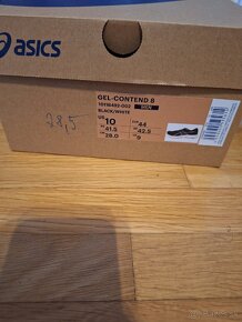 Asics čiernobiele botasky veľ. 28/ 43 - 6