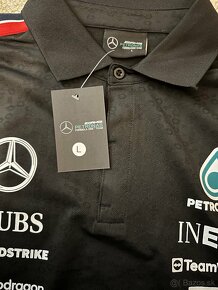 F1 Mercedes polokošele, Biela a Čierna - 6