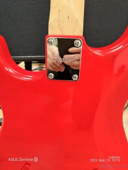 NOVÝ SQUIER SONIC STRATOCASTER HT- TORINO RED - 6