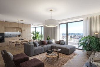 3 izbový byt s terasou v projekte Huštáky Boutique Residence - 6