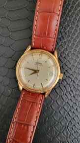 Predám vintage zlaté  14k  Doxa automatic - 6