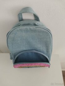 Riflový ruksak s trblietkami + darček - 6