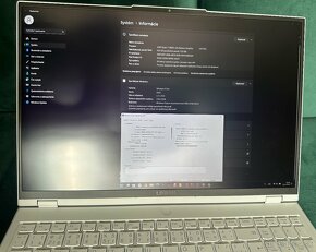 Predám herný notebook Lenovo Legion RTX 3070, 100% stav - 6