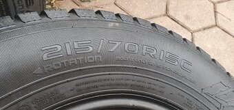 NOKIAN 215/70 R15 C,  ZIMNE celorocne ,, 215/70 R 15 - 6