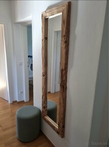 Zrkadlá zo starého ručne kresaného dreva smrek/borovica - 6
