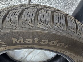 4ks zanovne zimne pneu.185/65 R15 Matador - 6