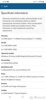 Predám NTB Lenovo Ideapad S145 - 6