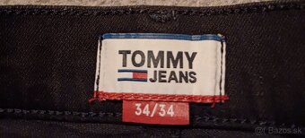 Tommy Hilfiger čierne slim fit sttečovè - 6