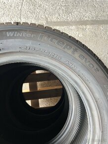 Predám sadu Hankook W320 Winter icept evo2 215/55/16 - 6