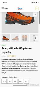 Scarpa pánske nepremokave topánky veľ.43 - 6