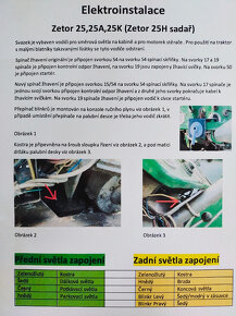 Kompletní elektroinstalace Zetor 25 s pojistkami - 6