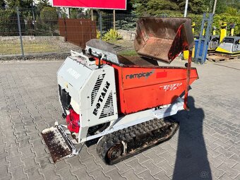 Samonakladací sklápač dumper Rampicar R100 pásový fúrik - 6